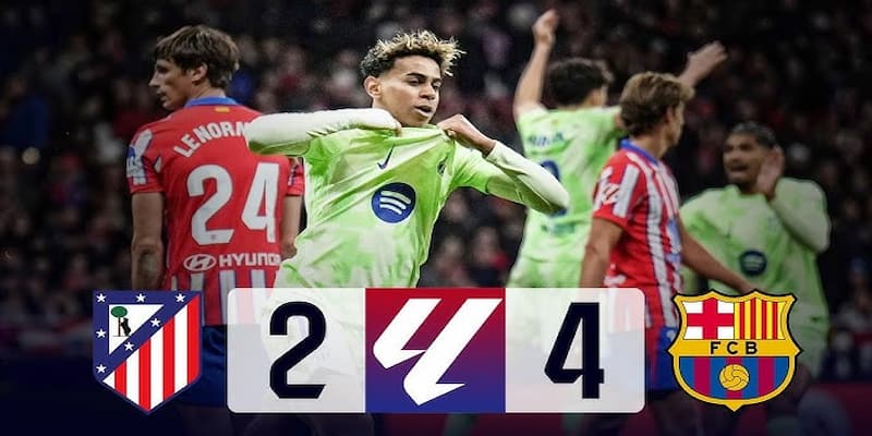 Atletico Madrid vs Barcelona Phân tích kèo cá cược trận Atletico Madrid vs Barcelona